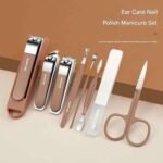 wynyc nail clipper set 8 in 1 professional manicure pedicure kit for men and women