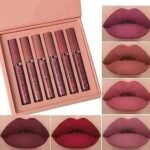 miss rose lipstick set 6 piece (shade a) (multicolor, 10 g) only for women